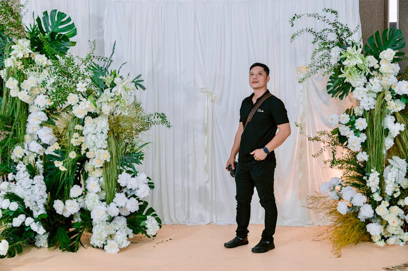 Chrysanthèmes blancs pour la Toussaint