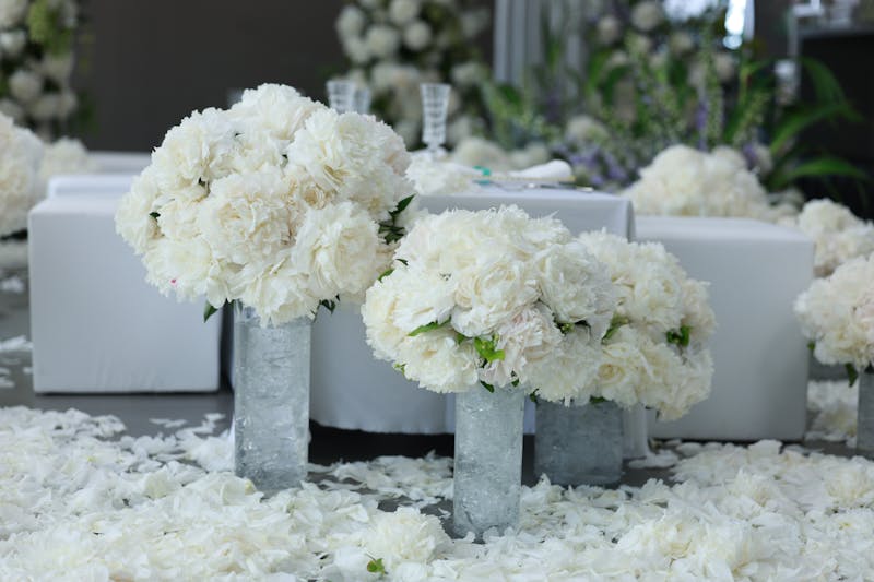 Composition florale pour mariage